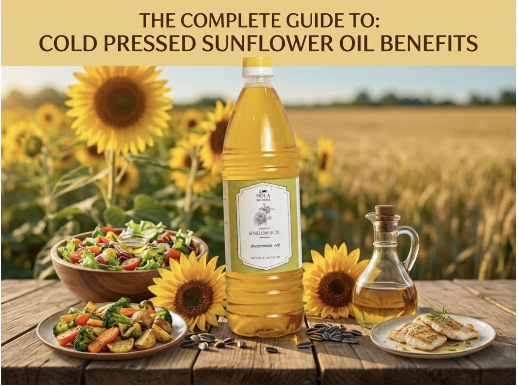 Cold-Pressed Sunflower Oil Benefits